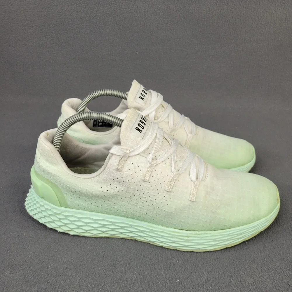 Nobull Project Allday Ripstop Runner White Mist‎ Gradient Womens 10.5 Athletic